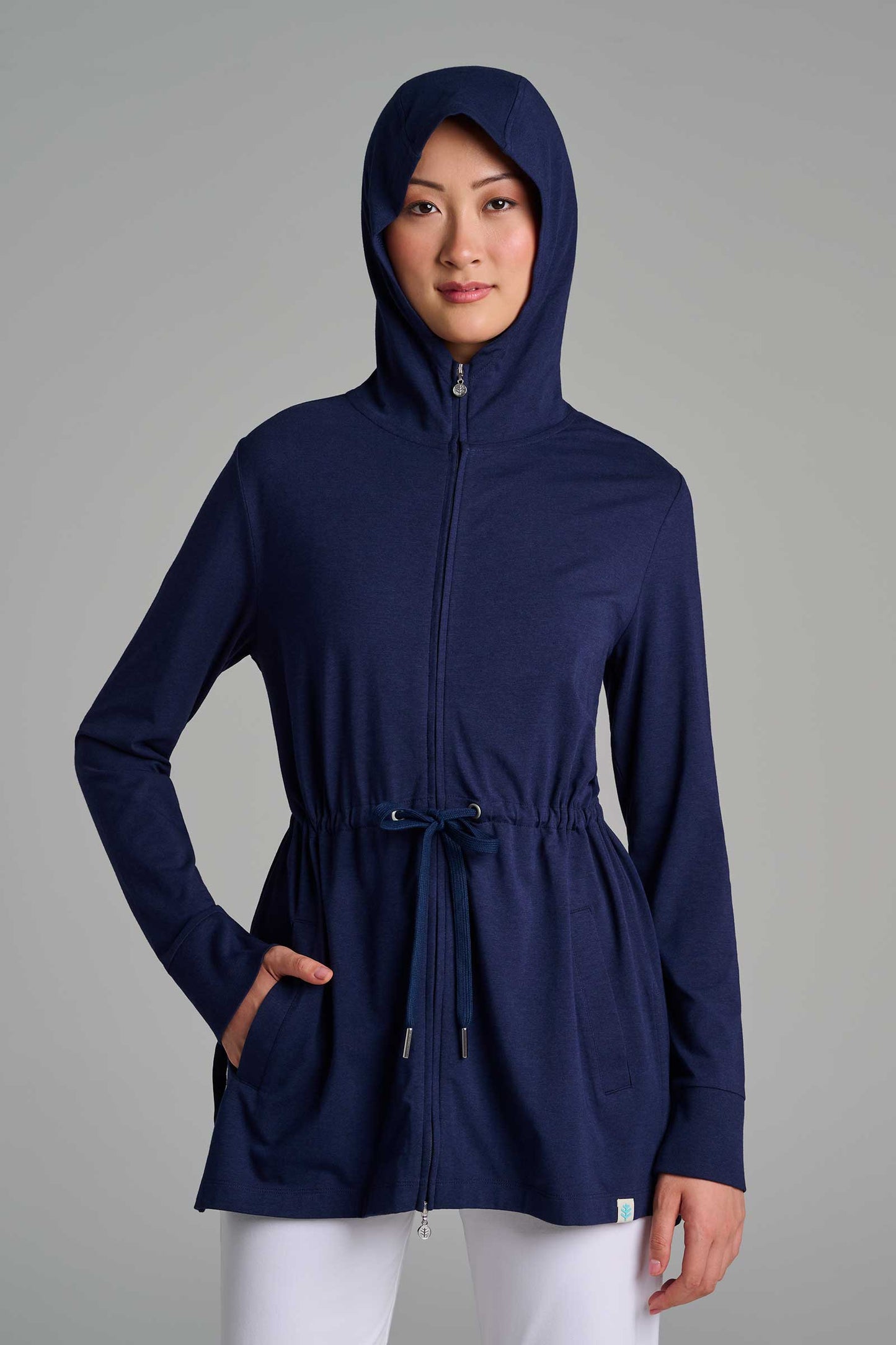 Women's Waterfront Hoodie | Navy