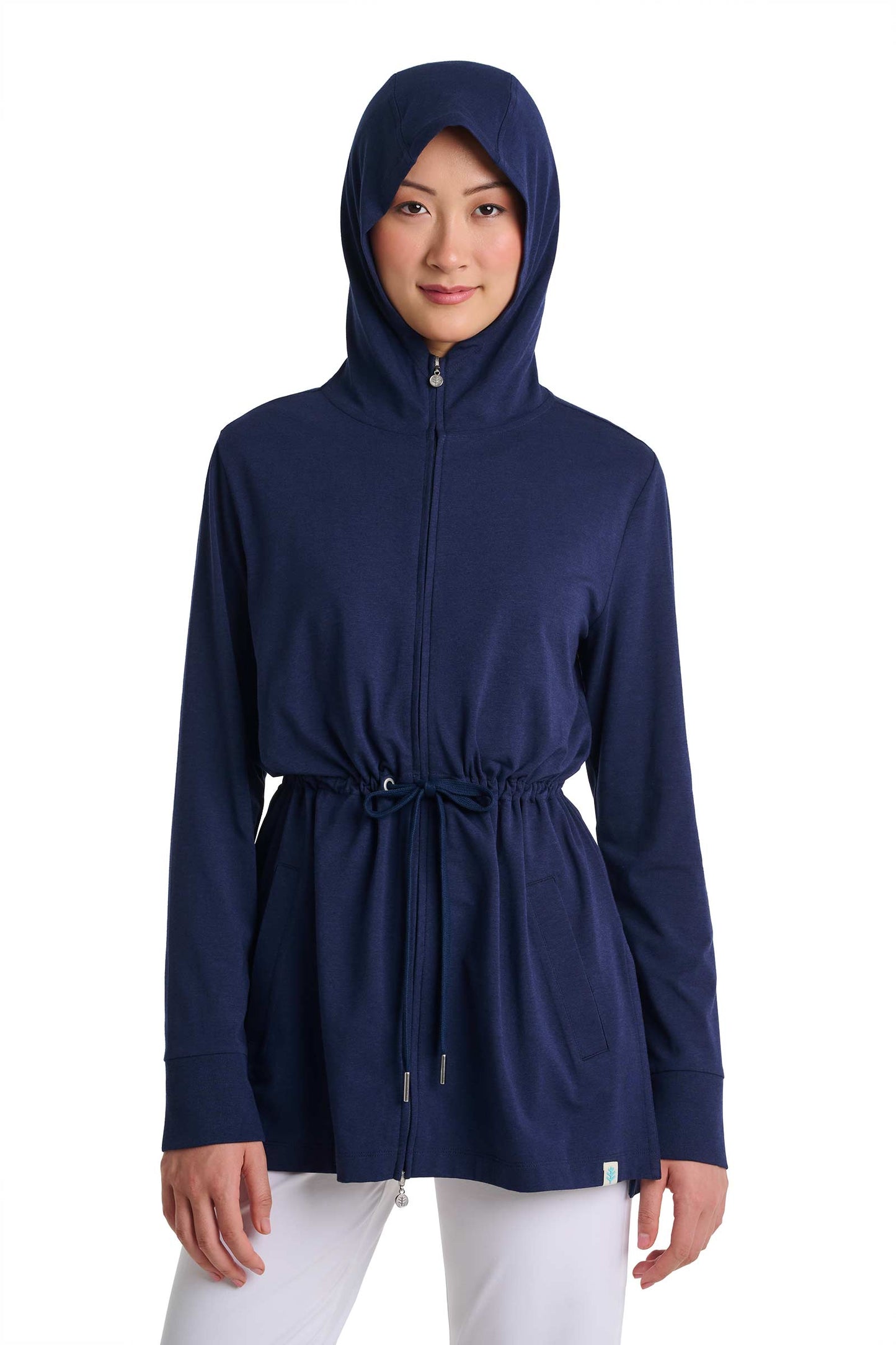 Women's Waterfront Hoodie | Navy