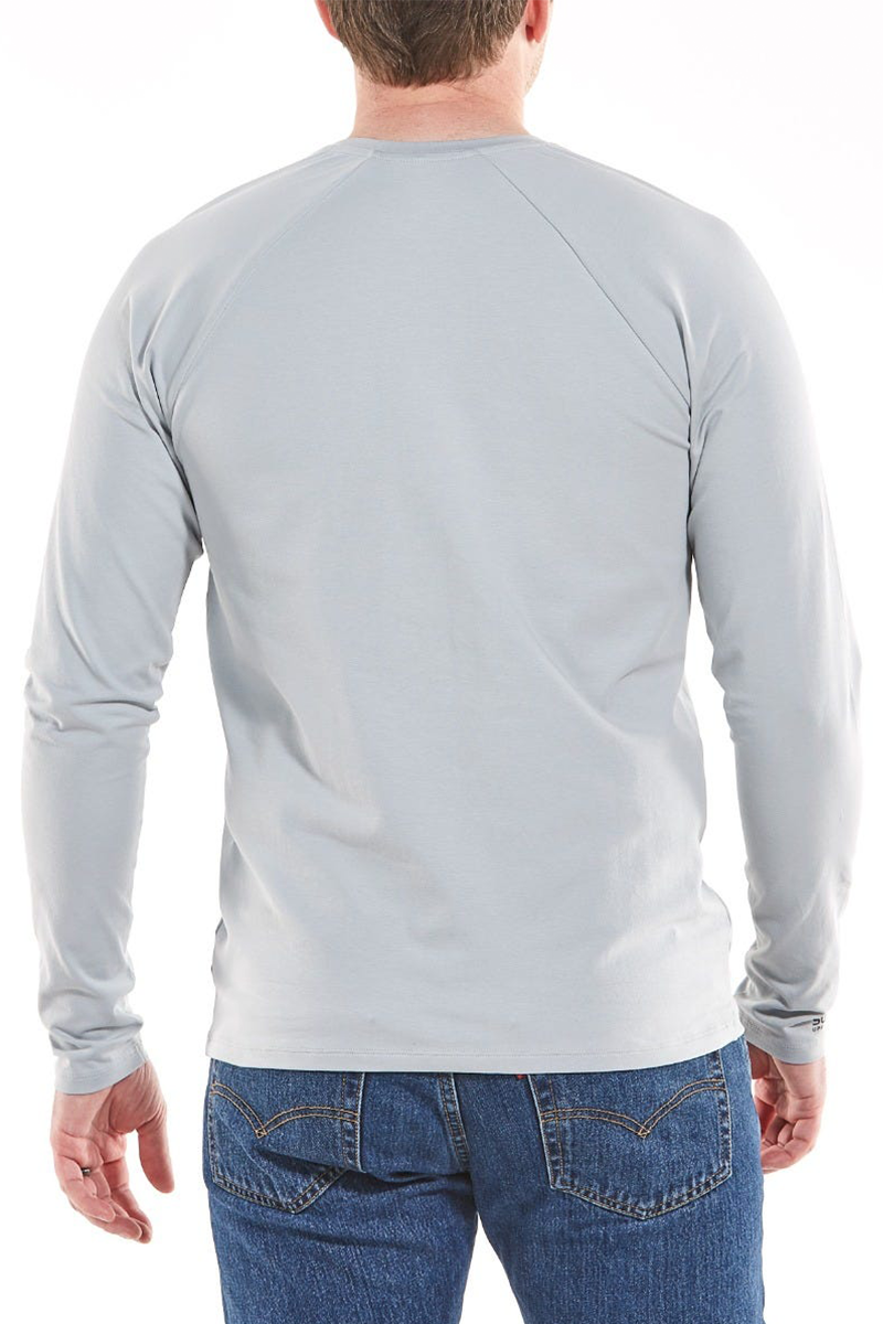 Men's Contractor Long Sleeve T-Shirt | Slate Grey