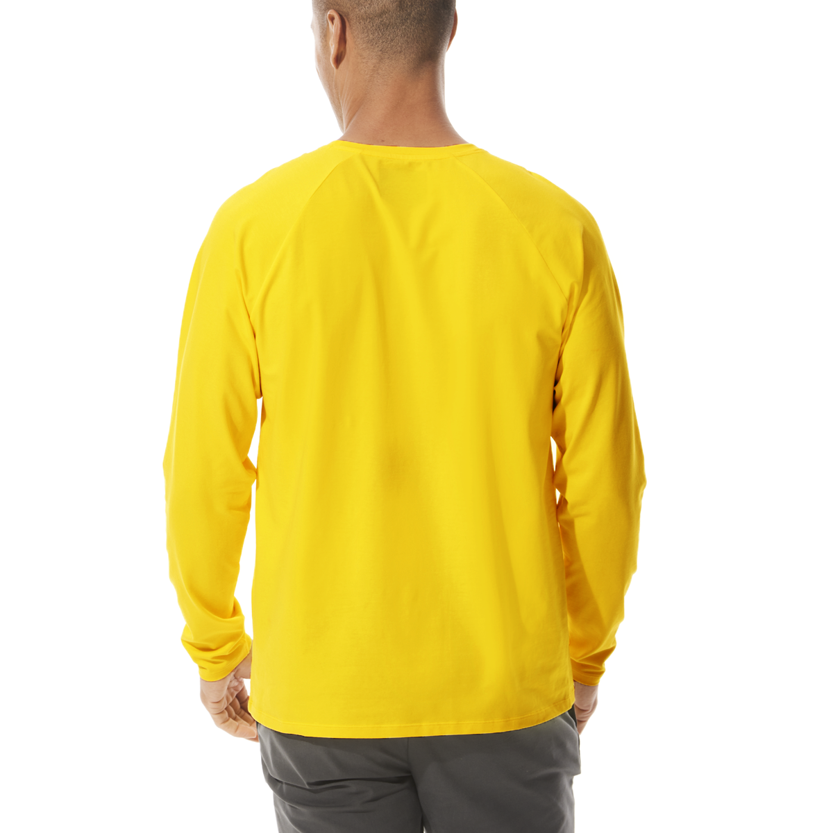 Men's Contractor Long Sleeve T-Shirt | Nautic Yellow