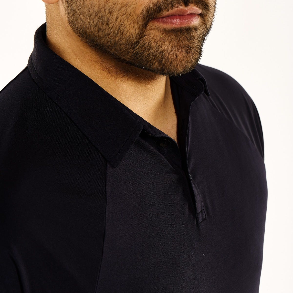 Men's Resort Short Sleeve Polo | Jet Black