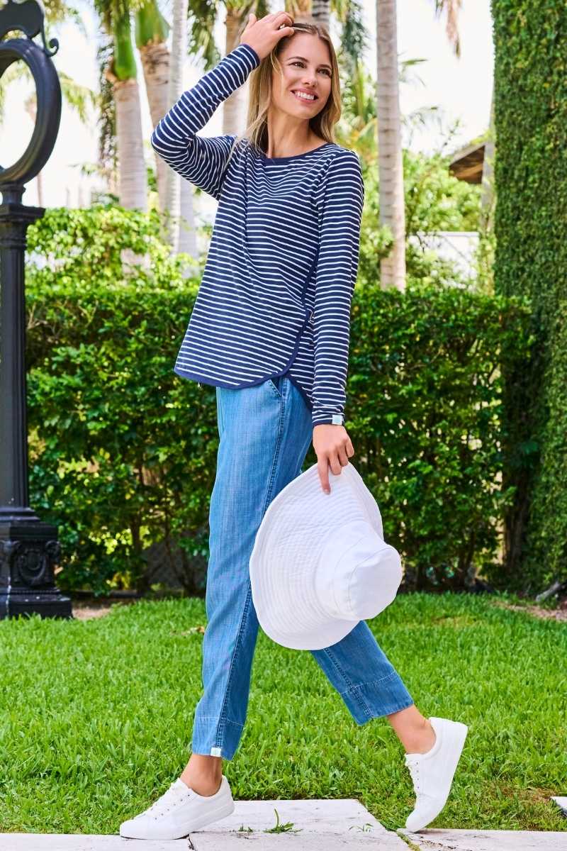 Women's Enclave Weekend Pants | Light Indigo Chambray