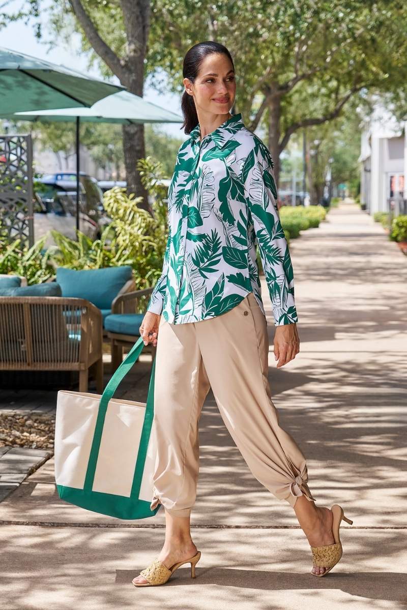 Women's Rhodes Shirt | Eden Palm Paradise