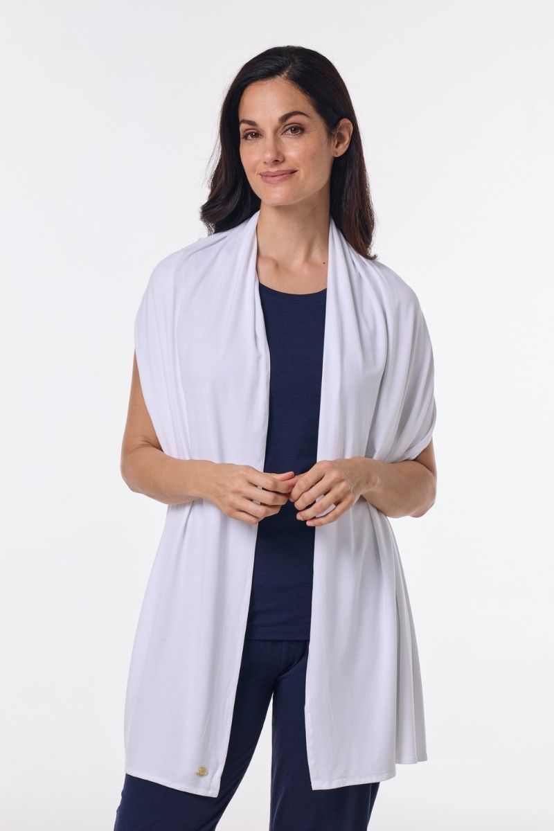 Women's Elsa Scarf | White