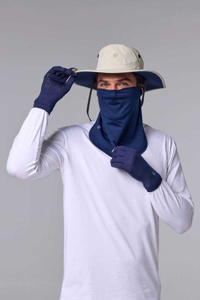 Unisex Crestone UV Face Mask | Navy