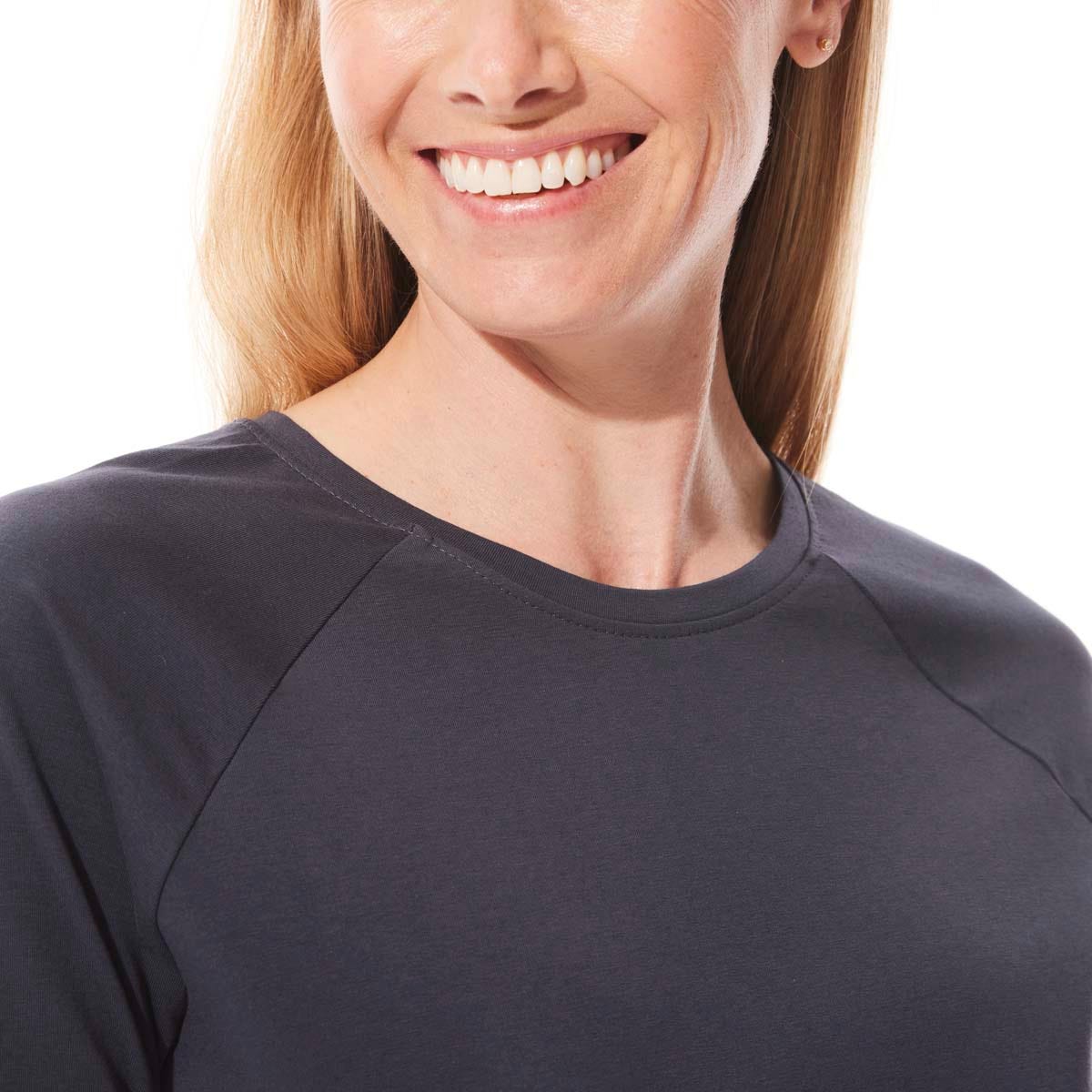 Women's Contractor Long Sleeve T-Shirt | Charcoal