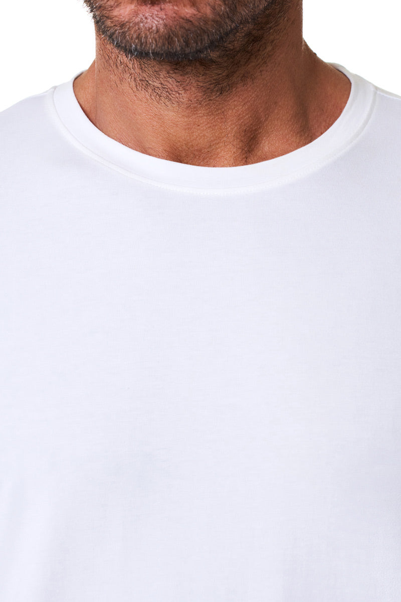 Men's Morada Everyday Long Sleeve T-Shirt | White