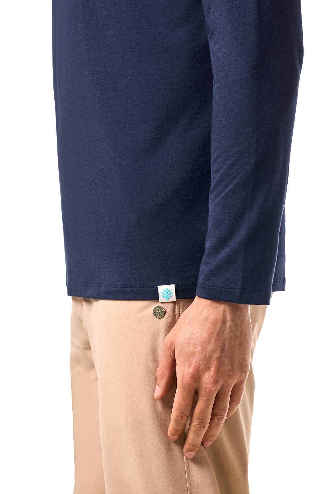 Men's Morada Everyday Long Sleeve T-Shirt | Navy