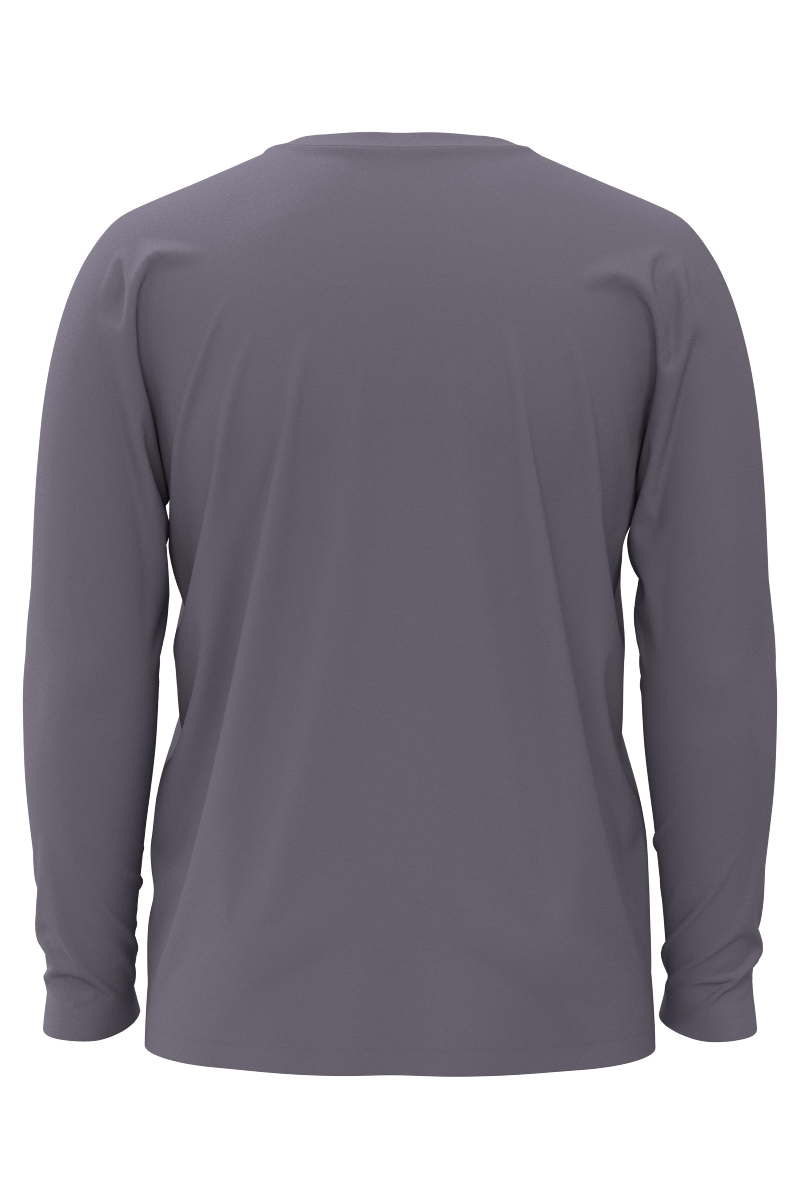 Men's Morada Everyday Long Sleeve T-Shirt | Lavender Grey
