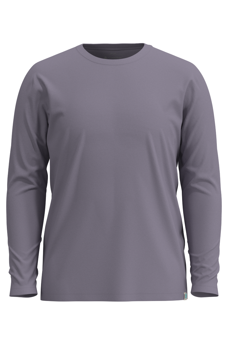 Men's Morada Everyday Long Sleeve T-Shirt | Lavender Grey