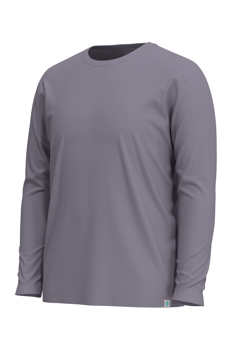 Men's Morada Everyday Long Sleeve T-Shirt | Lavender Grey