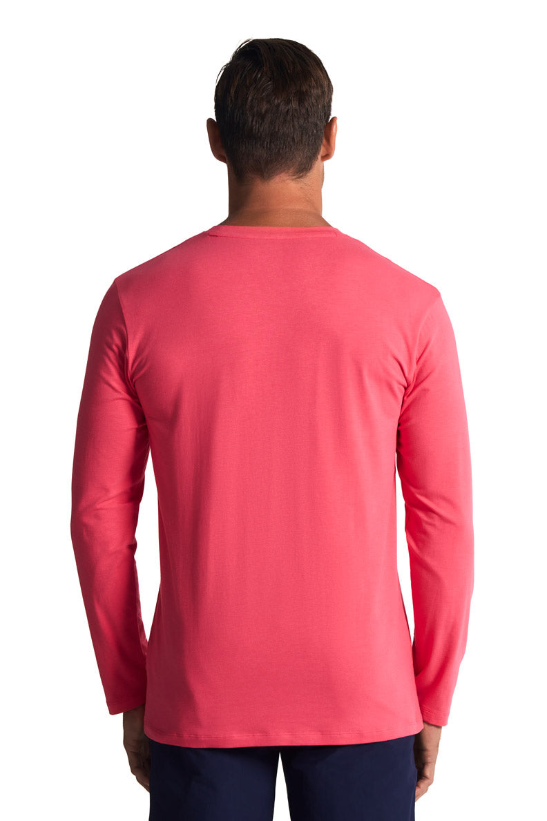 Men's Morada Everyday Long Sleeve T-Shirt | Sunkist Coral