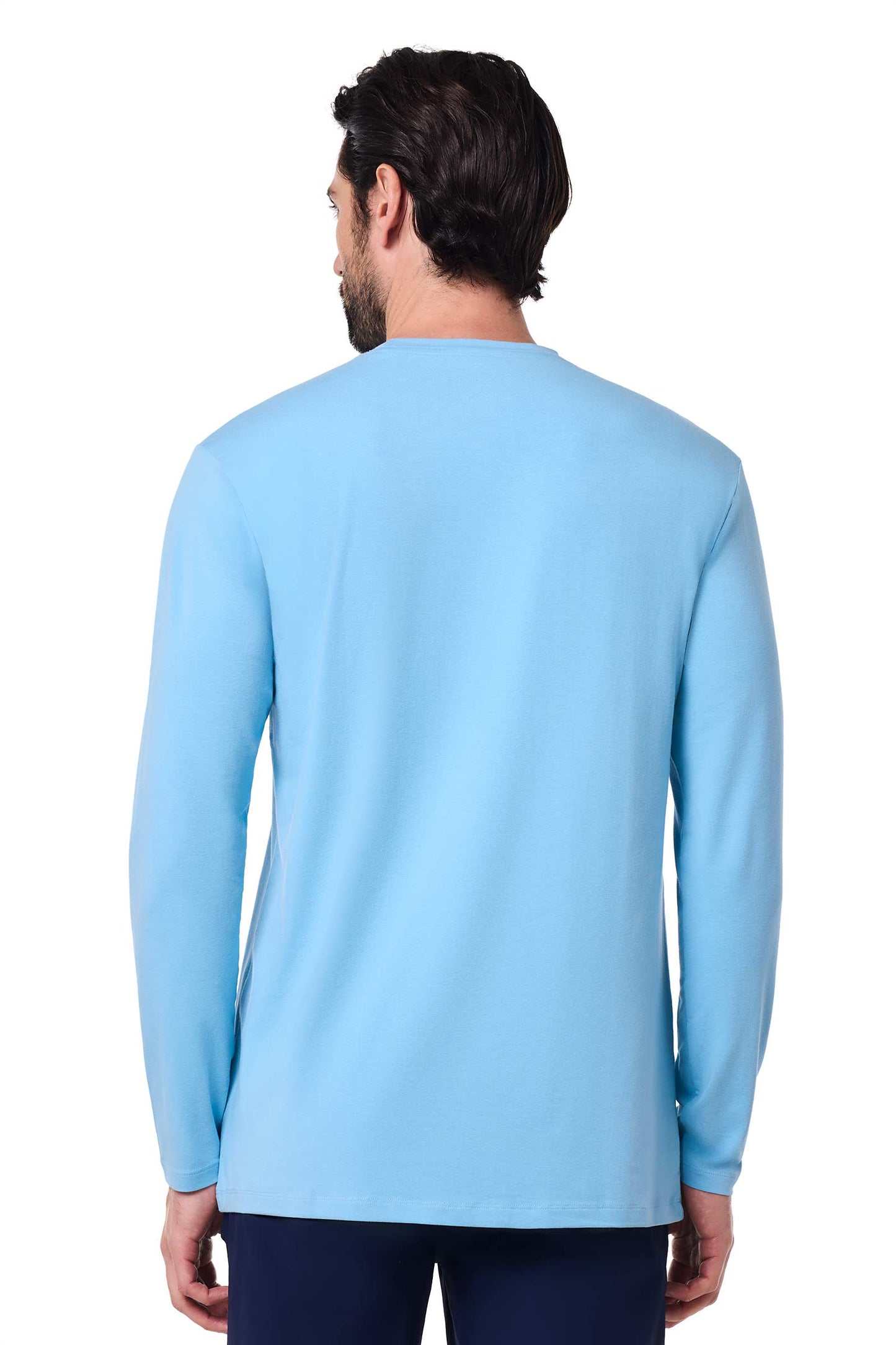 Men's Morada Everyday Long Sleeve T-Shirt | Arctic Blue