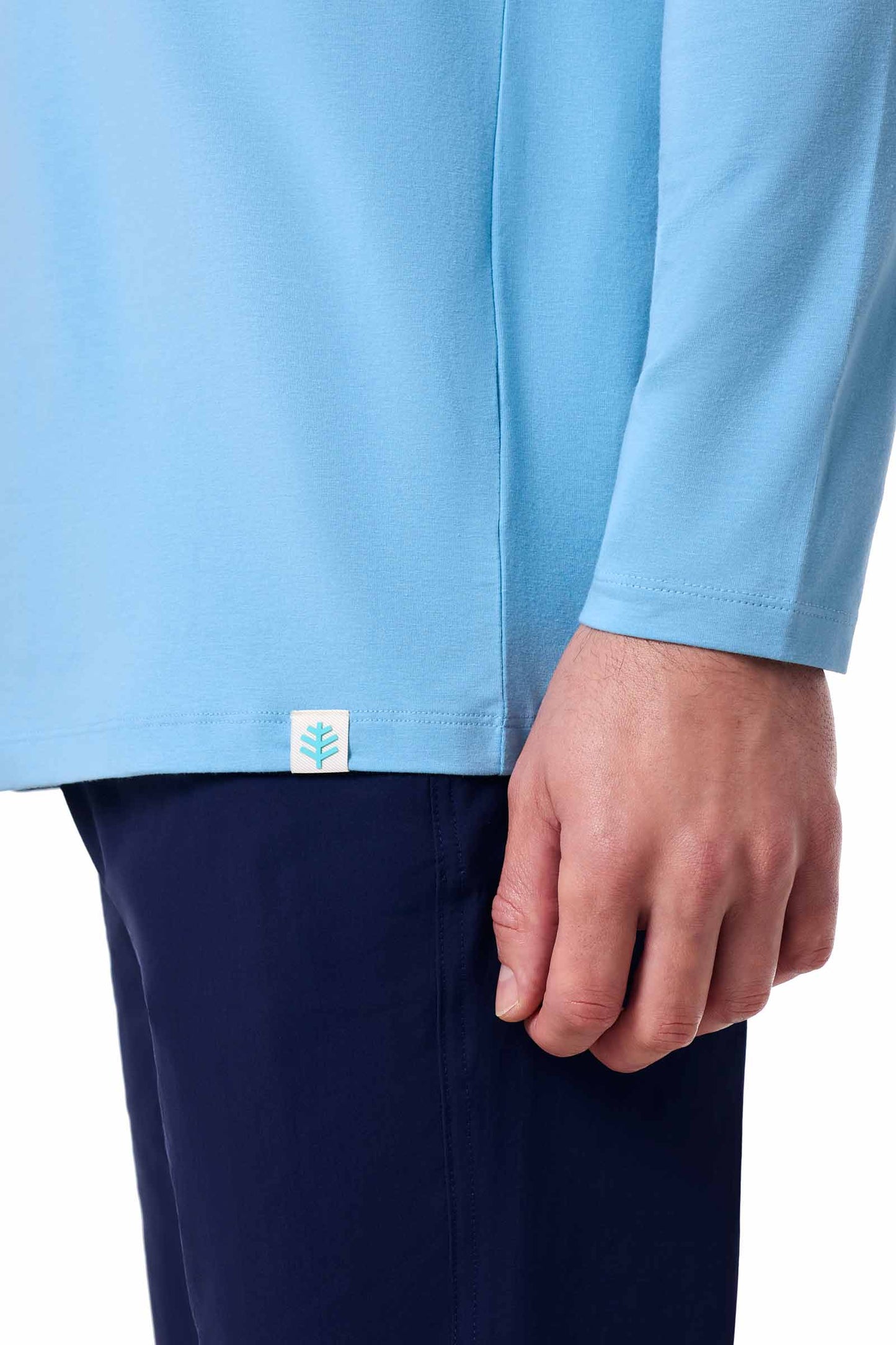 Men's Morada Everyday Long Sleeve T-Shirt | Arctic Blue