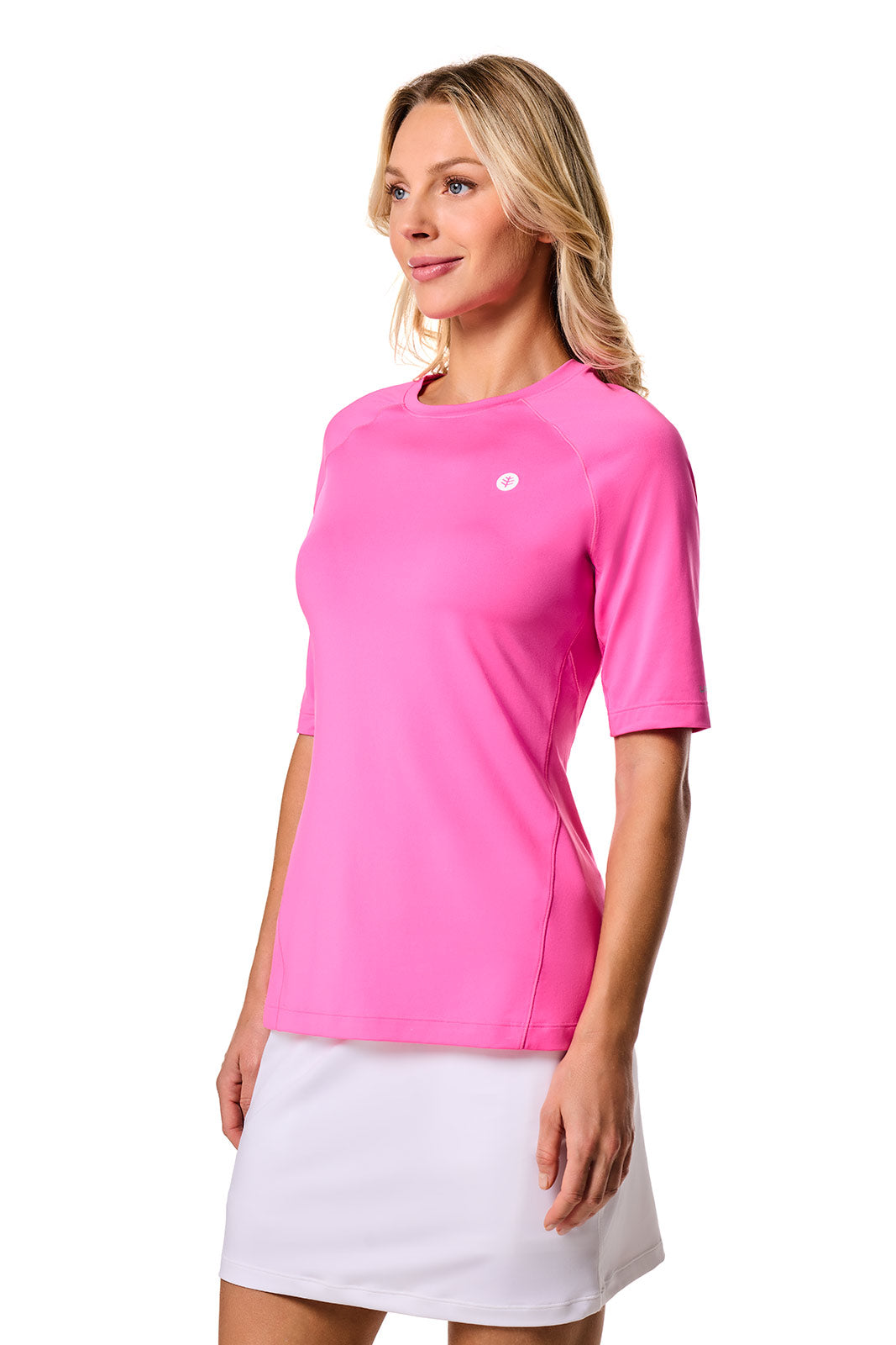 Women's Devi Short Sleeve Fitness T-Shirt | Tulip Pink