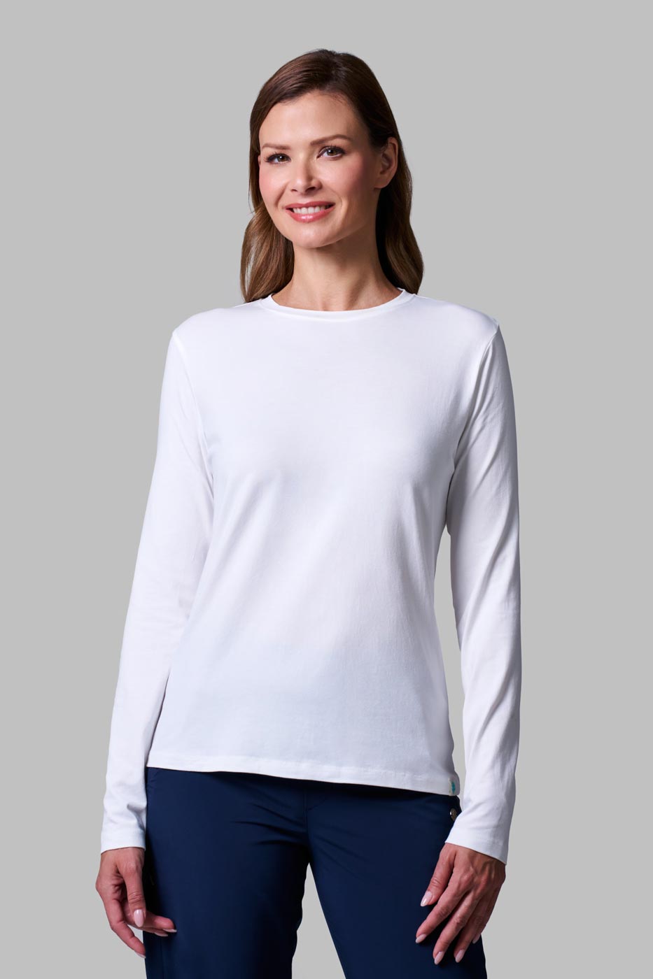 Women's Morada Everyday Long Sleeve T-Shirt | White