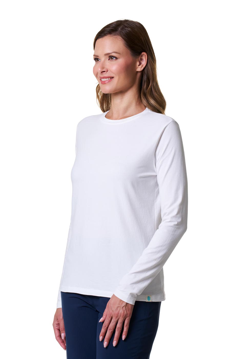 Women's Morada Everyday Long Sleeve T-Shirt | White