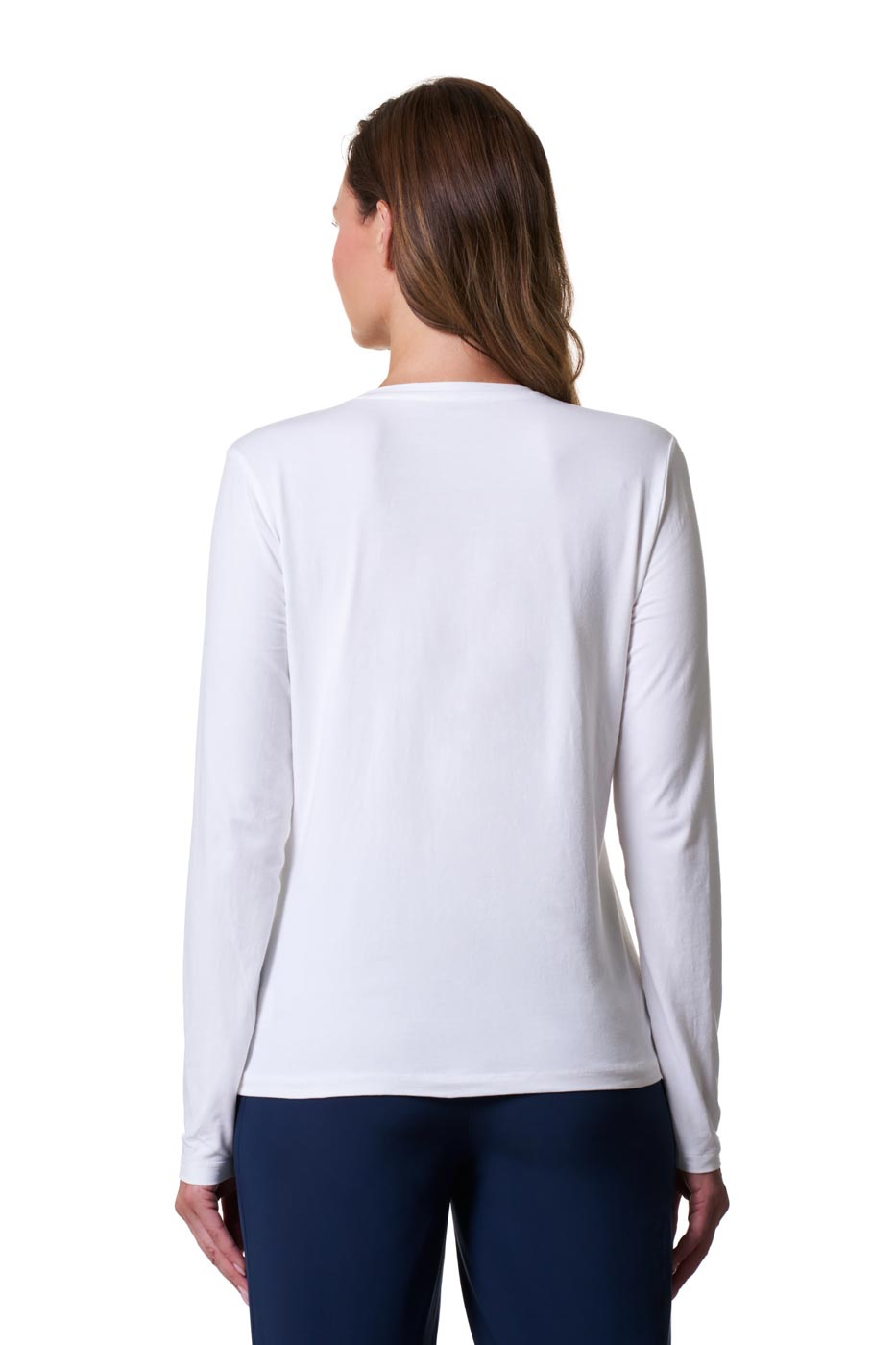 Women's Morada Everyday Long Sleeve T-Shirt | White