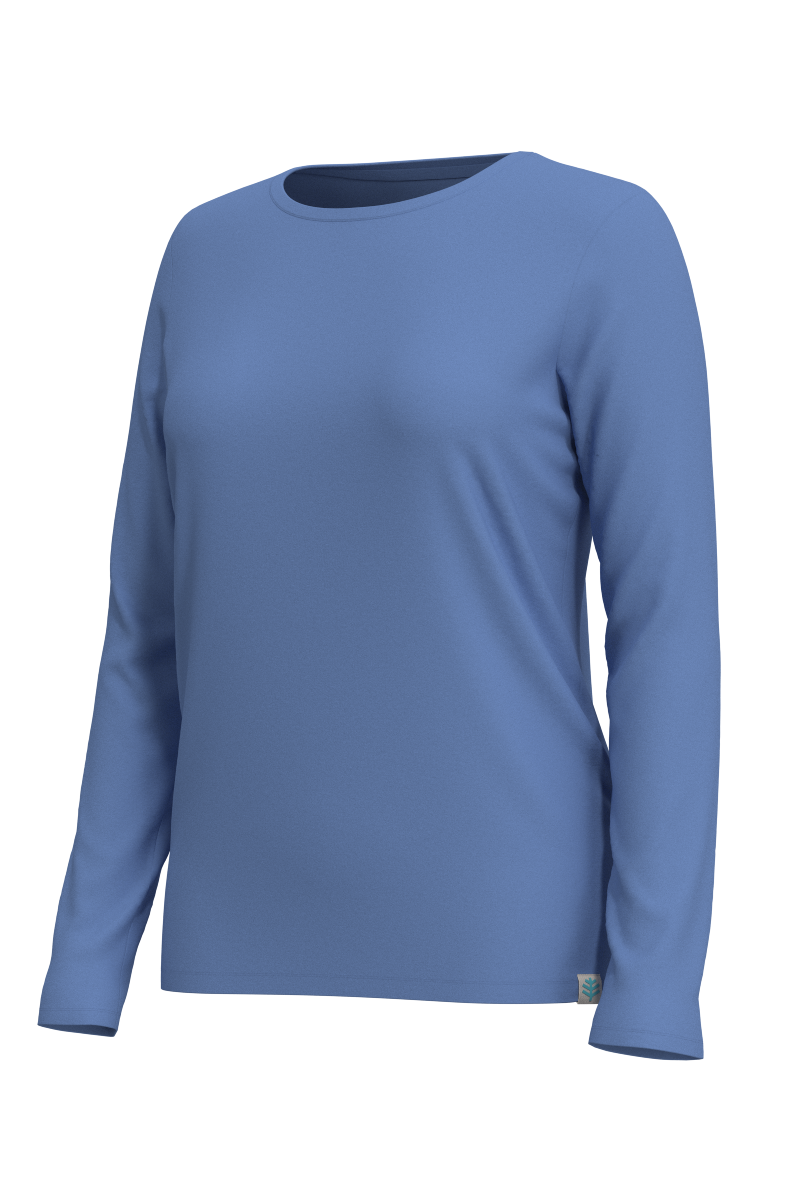 Women's Morada Everyday Long Sleeve T-Shirt | Bluebell