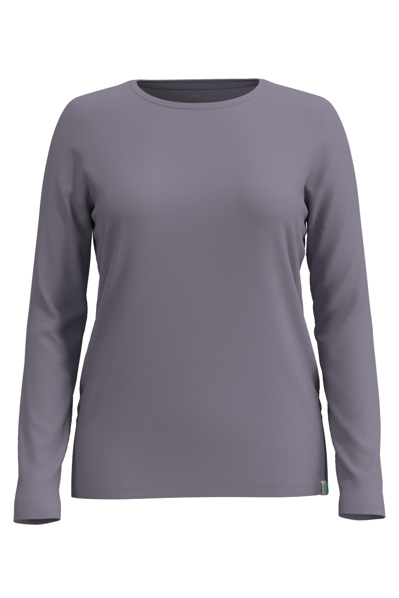 Women's Morada Everyday Long Sleeve T-Shirt | Lavender Grey