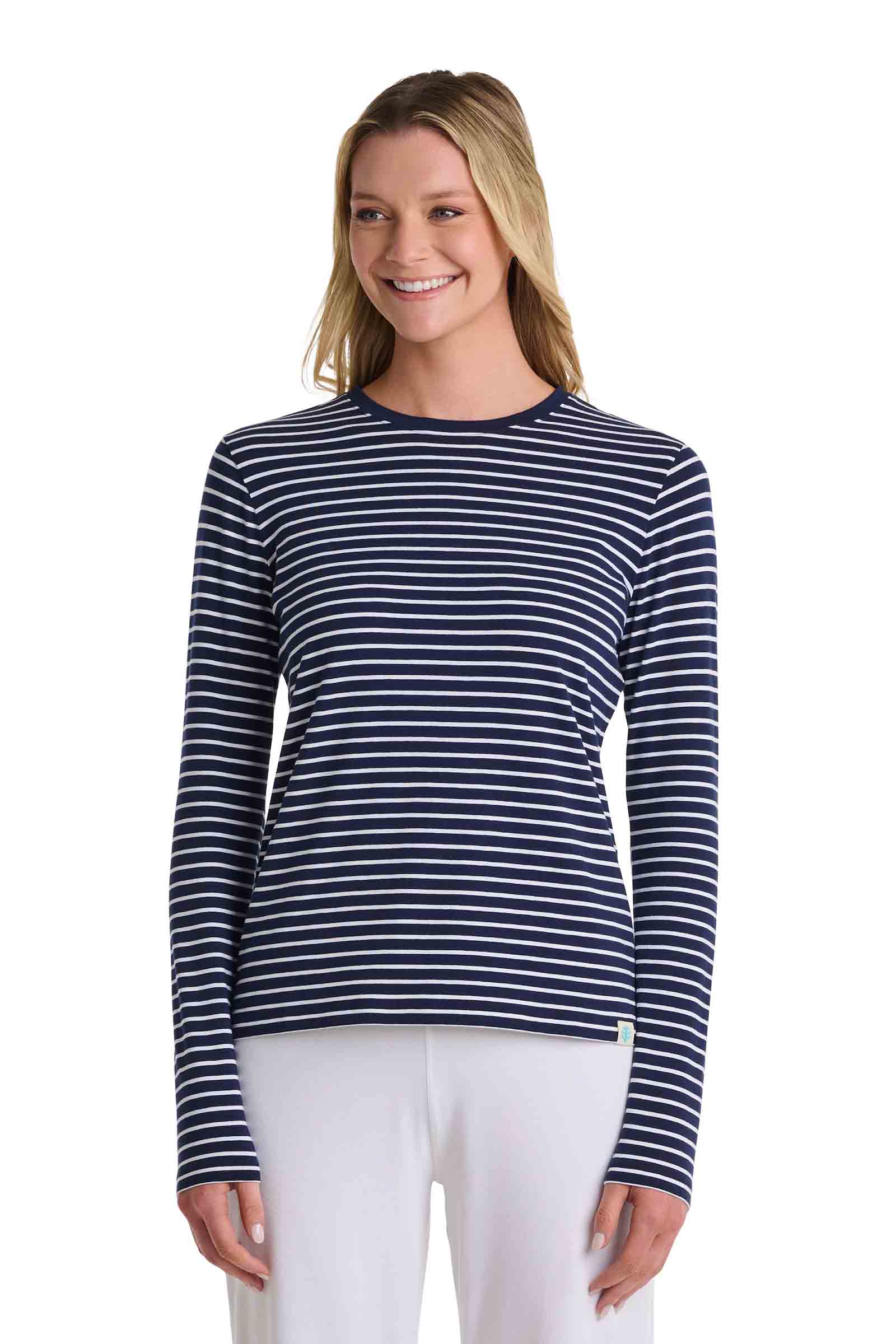 Color_Navy/White Stripe