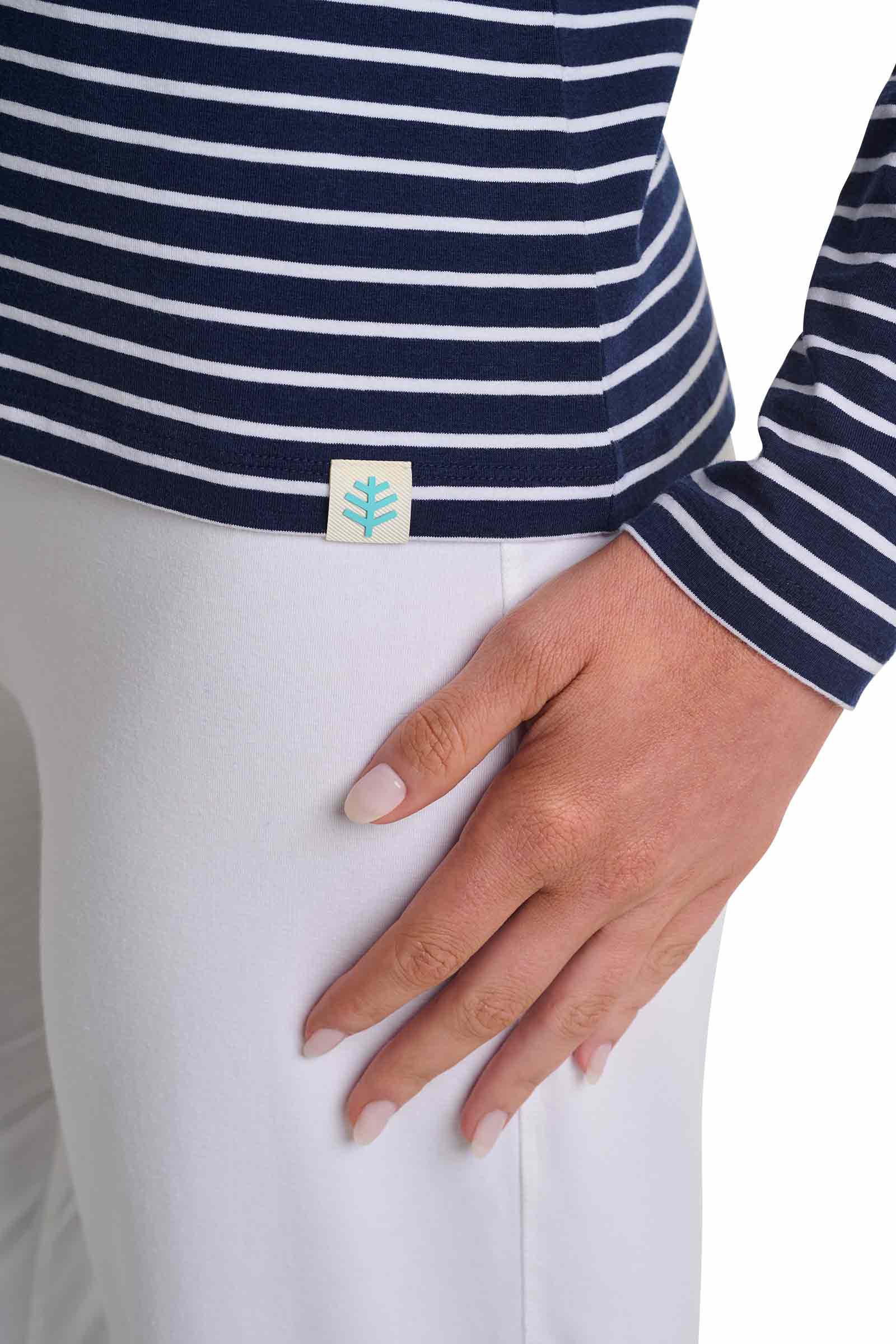 Color_Navy/White Stripe