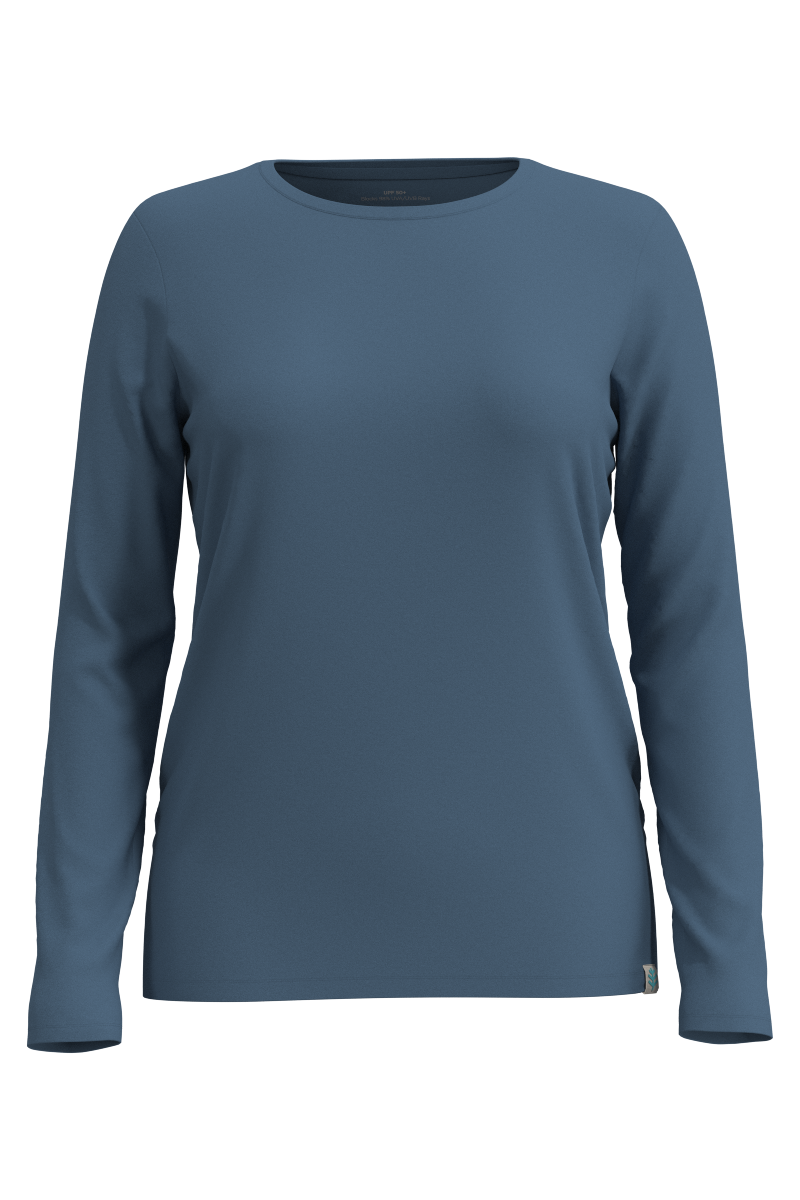 Women's Morada Everyday Long Sleeve T-Shirt | Blue Dusk