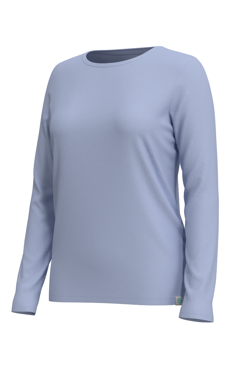 Women's Morada Everyday Long Sleeve T-Shirt | Periwinkle