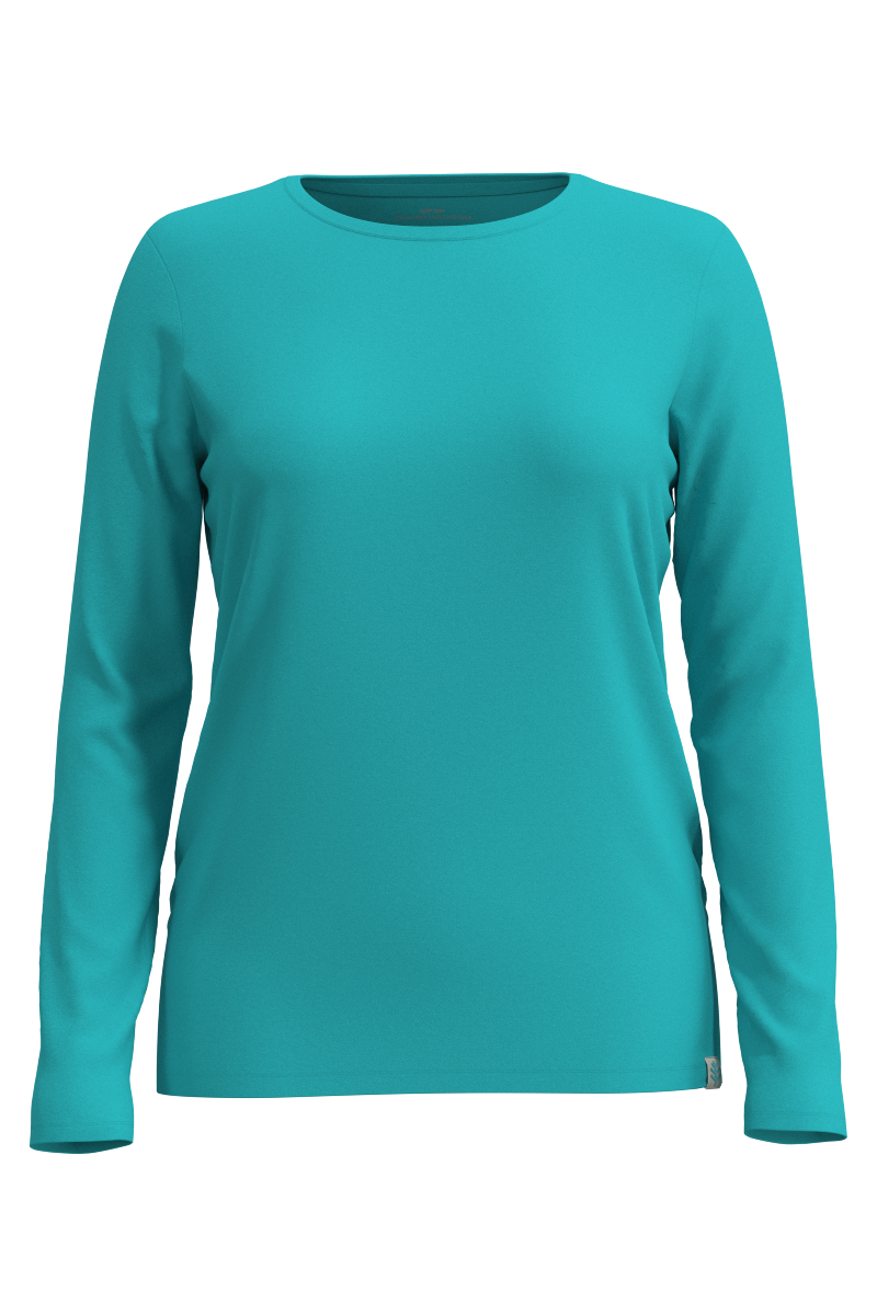 Women's Morada Everyday Long Sleeve T-Shirt | Coolibar Blue
