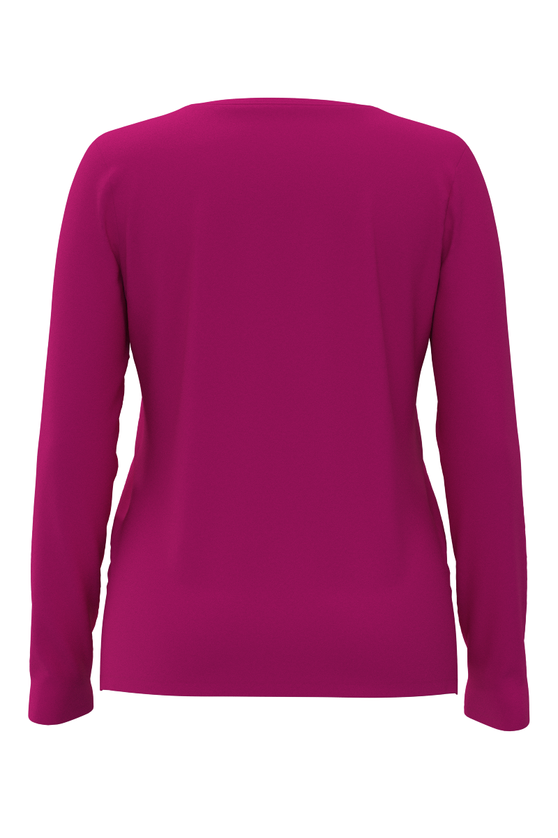 Women's Morada Everyday Long Sleeve T-Shirt | Fuchsia