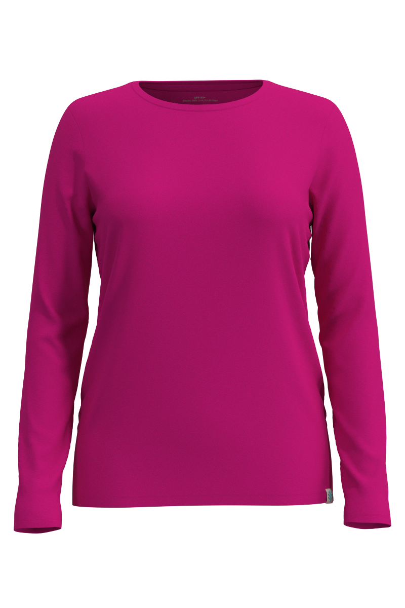 Women's Morada Everyday Long Sleeve T-Shirt | Fuchsia