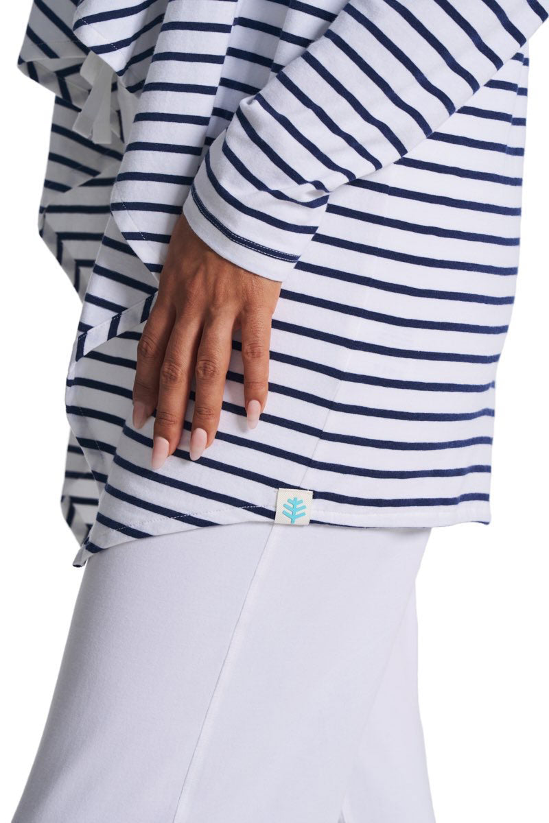 Color_White/Navy Stripe