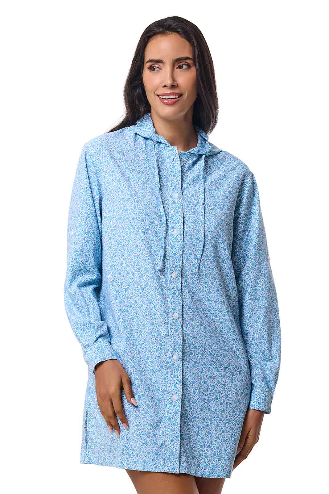 Women's Iztapa Beach Shirt | Malibu Blue Shell We