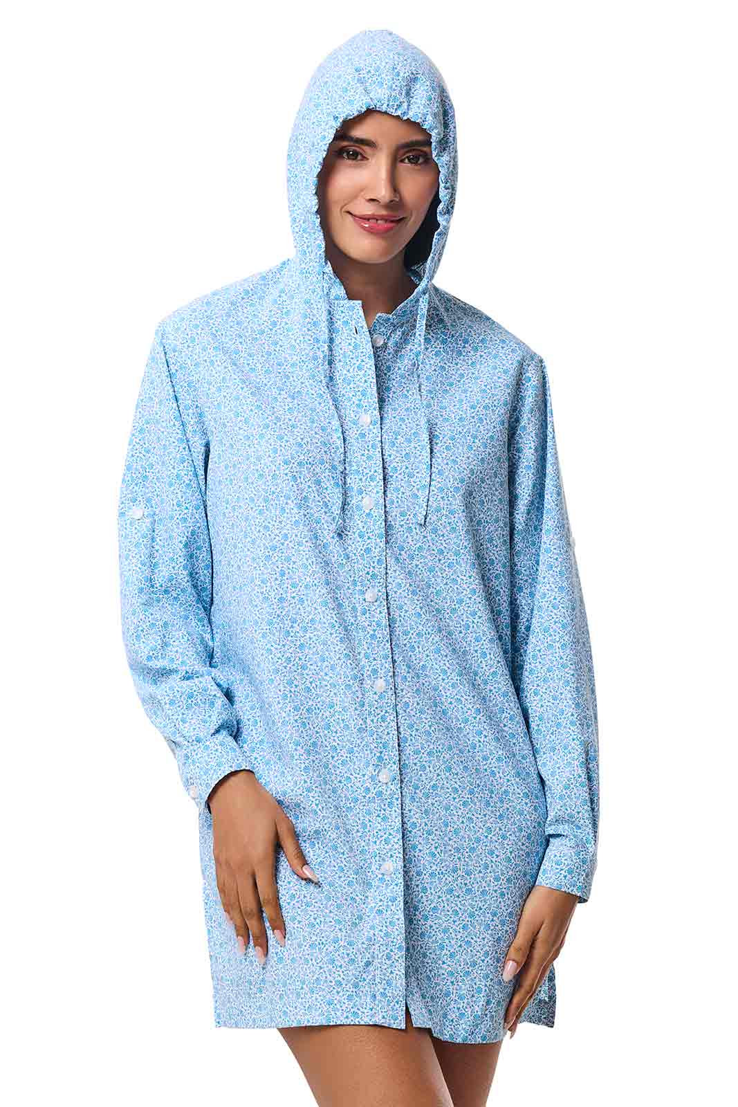 Women's Iztapa Beach Shirt | Malibu Blue Shell We