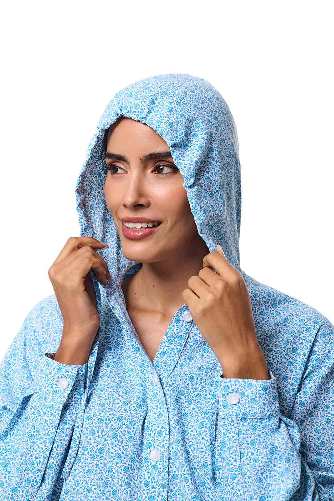 Women's Iztapa Beach Shirt | Malibu Blue Shell We