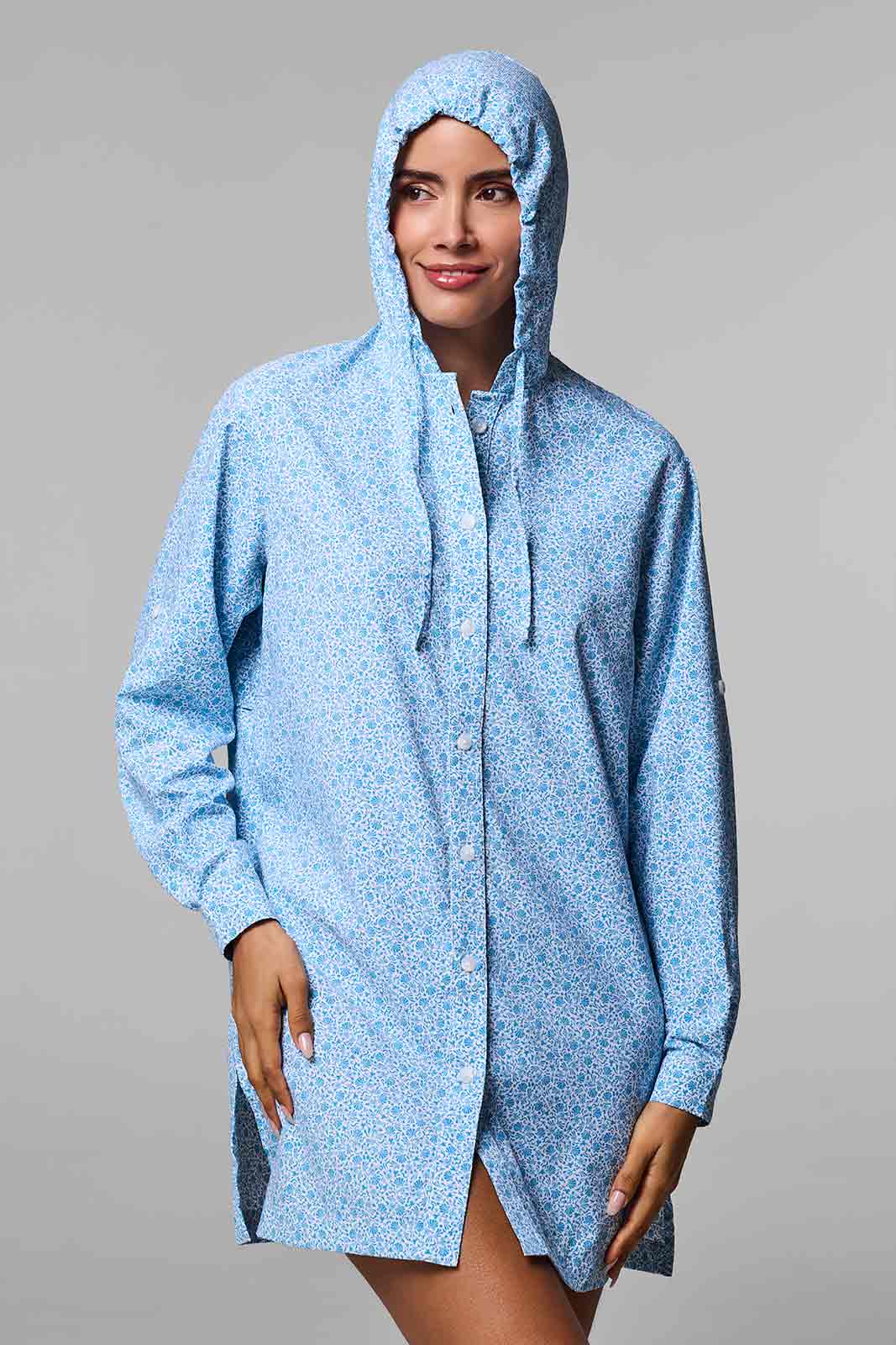 Women's Iztapa Beach Shirt | Malibu Blue Shell We