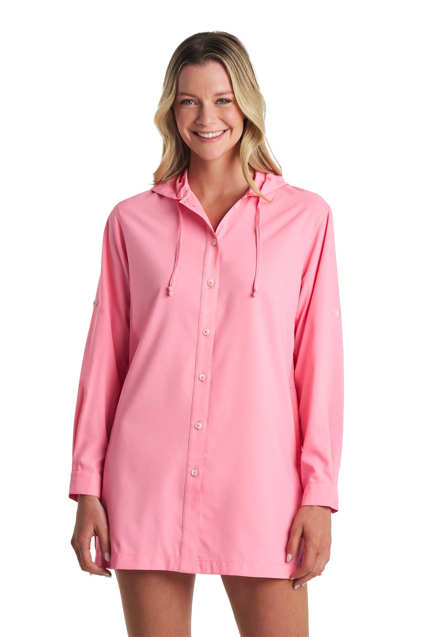 Women's Iztapa Beach Shirt | Flamingo Pink