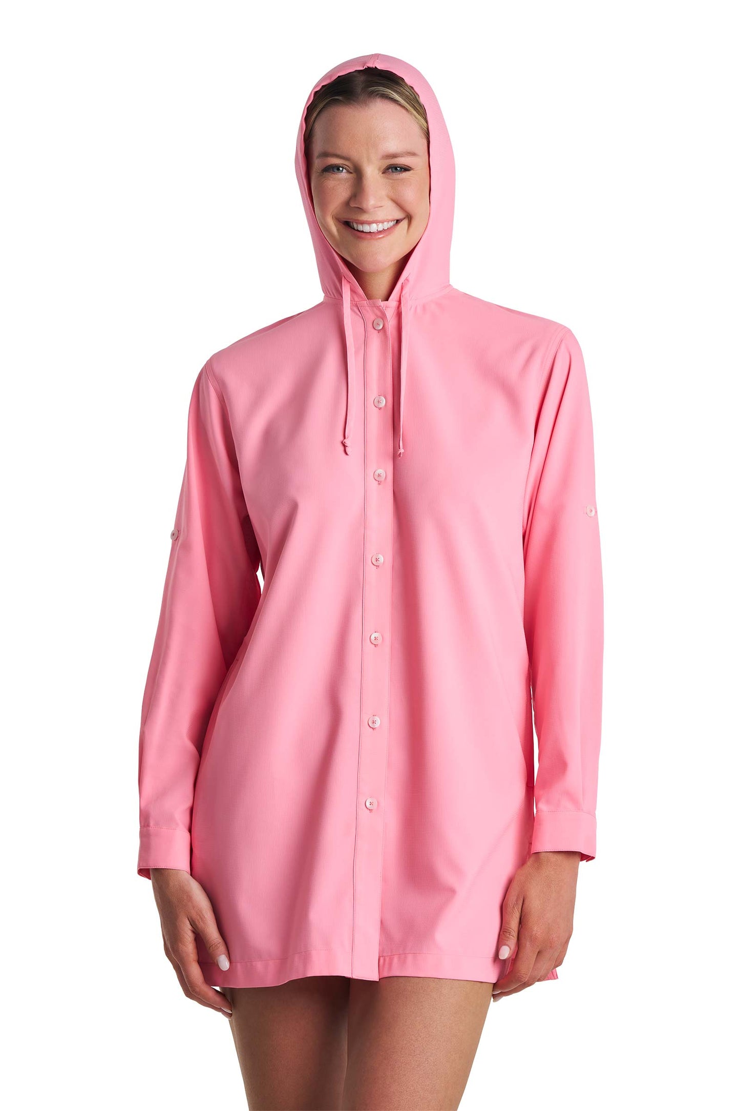 Women's Iztapa Beach Shirt | Flamingo Pink