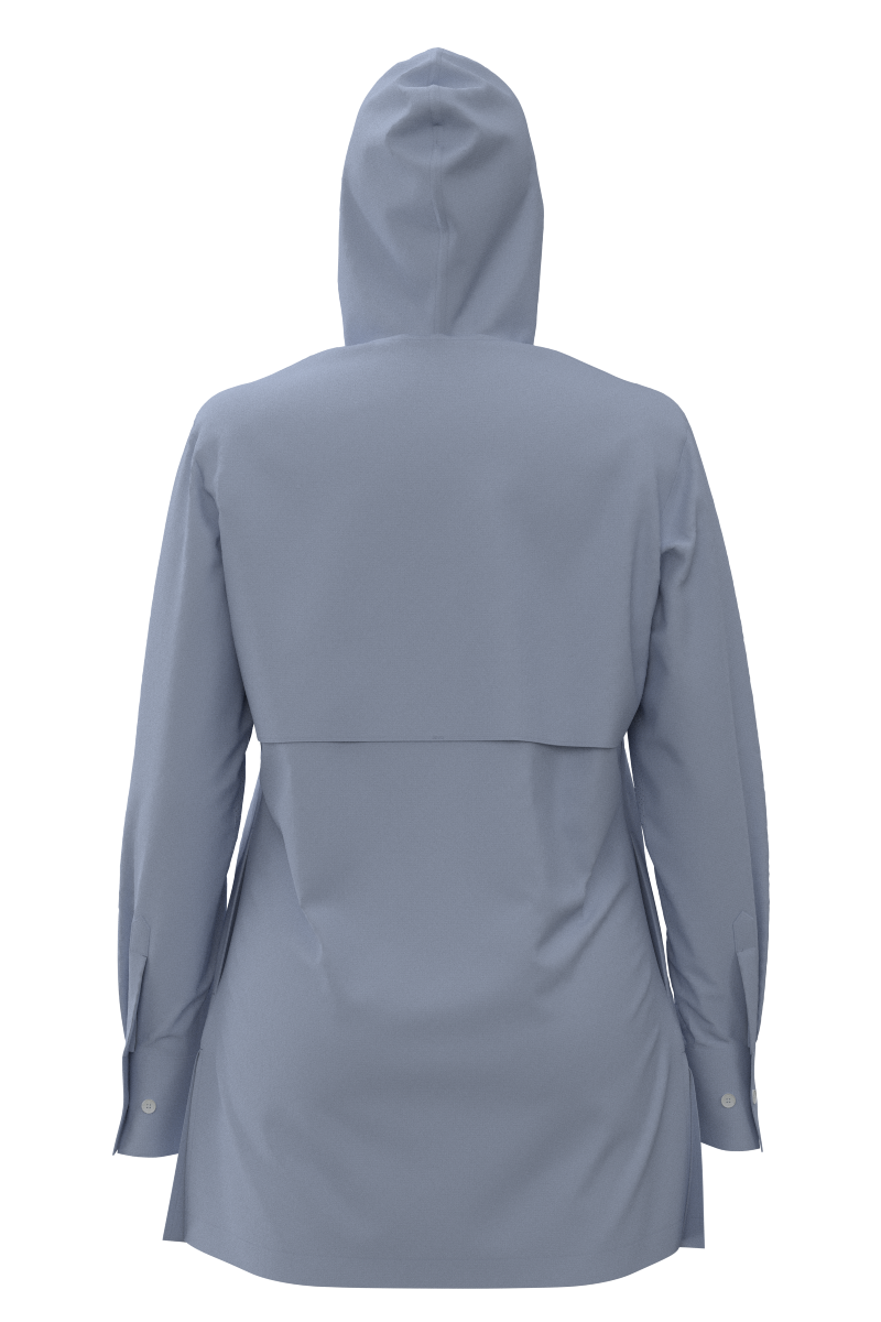 Women's Iztapa Beach Shirt | Periwinkle