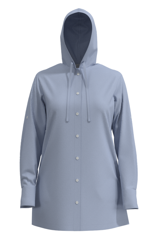 Women's Iztapa Beach Shirt | Periwinkle