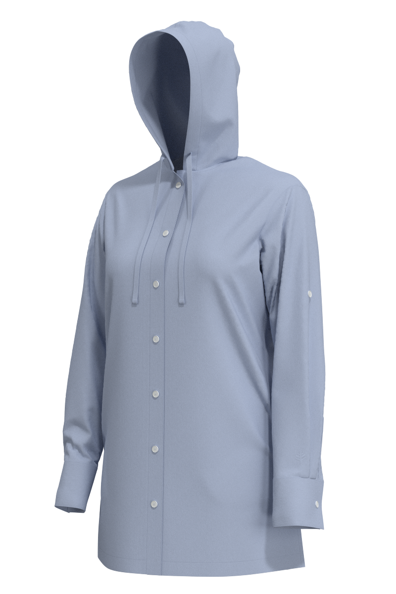 Women's Iztapa Beach Shirt | Periwinkle