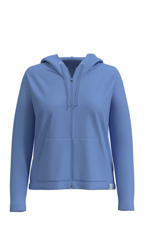 Women's Seaside Hoodie | Bluebell