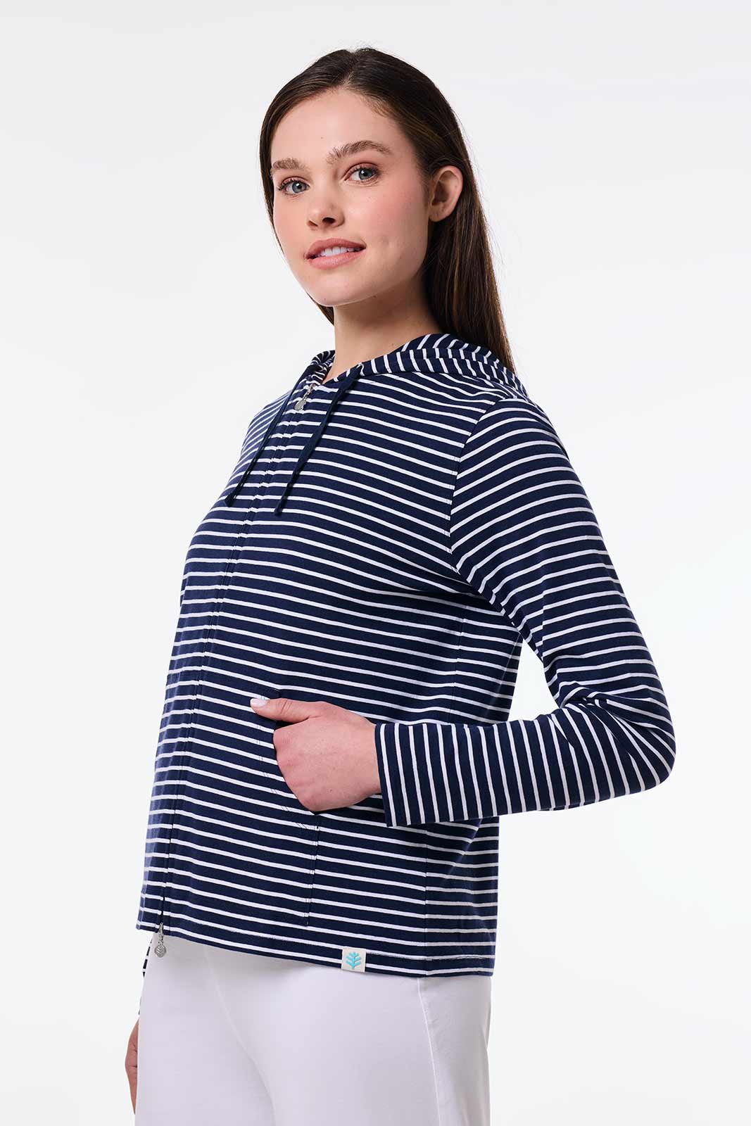Color_Navy/White Stripe
