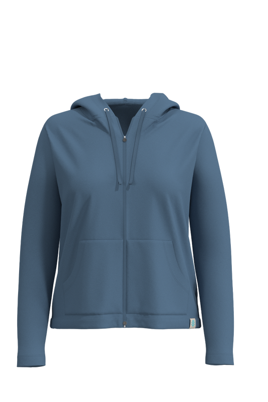 Women's Seaside Hoodie | Blue Dusk