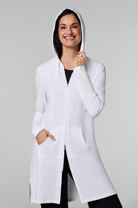 Women's Cabana Hoodie | White