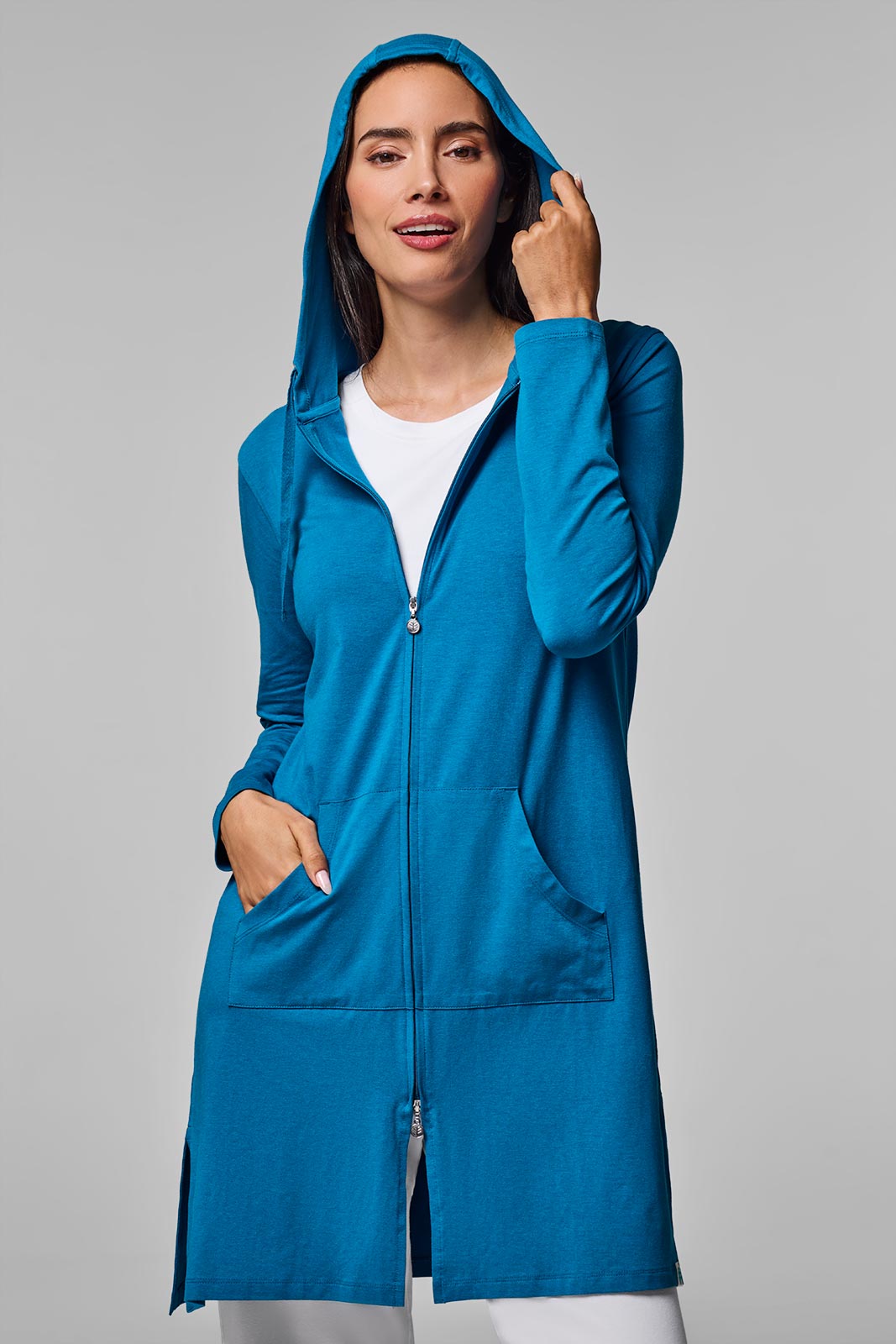 Women's Cabana Hoodie | Bluejay