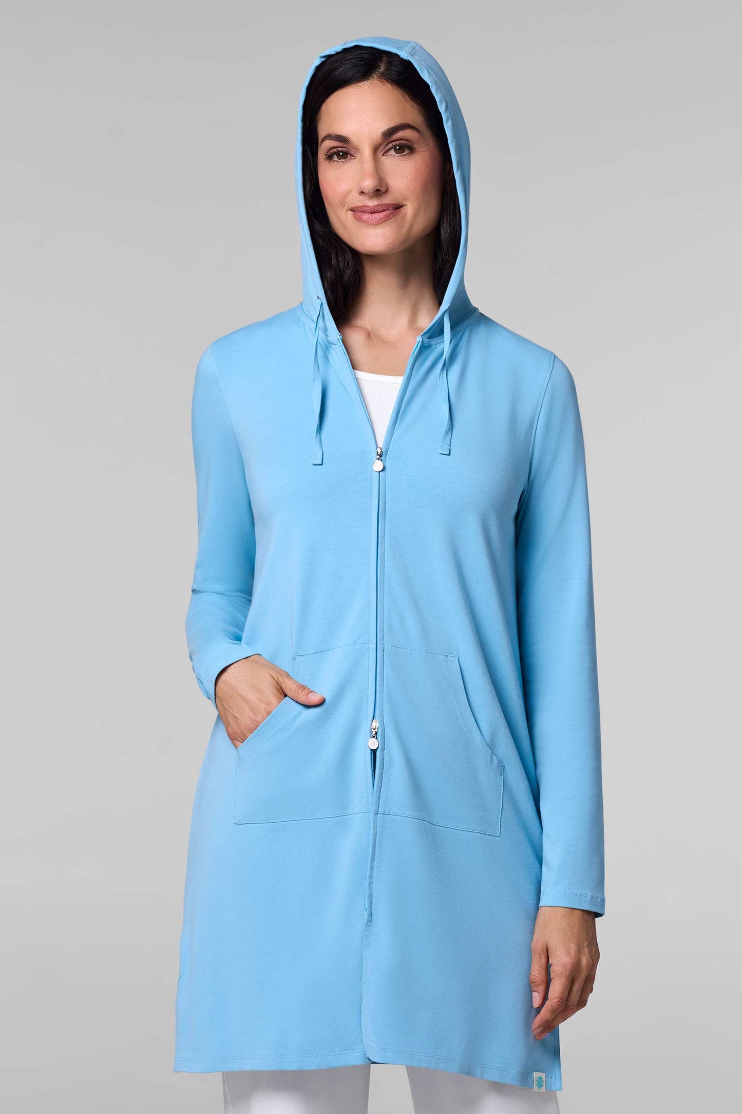 Women's Cabana Hoodie | Arctic Blue