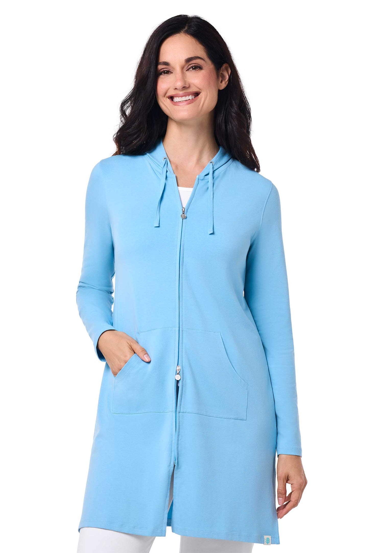 Women's Cabana Hoodie | Arctic Blue