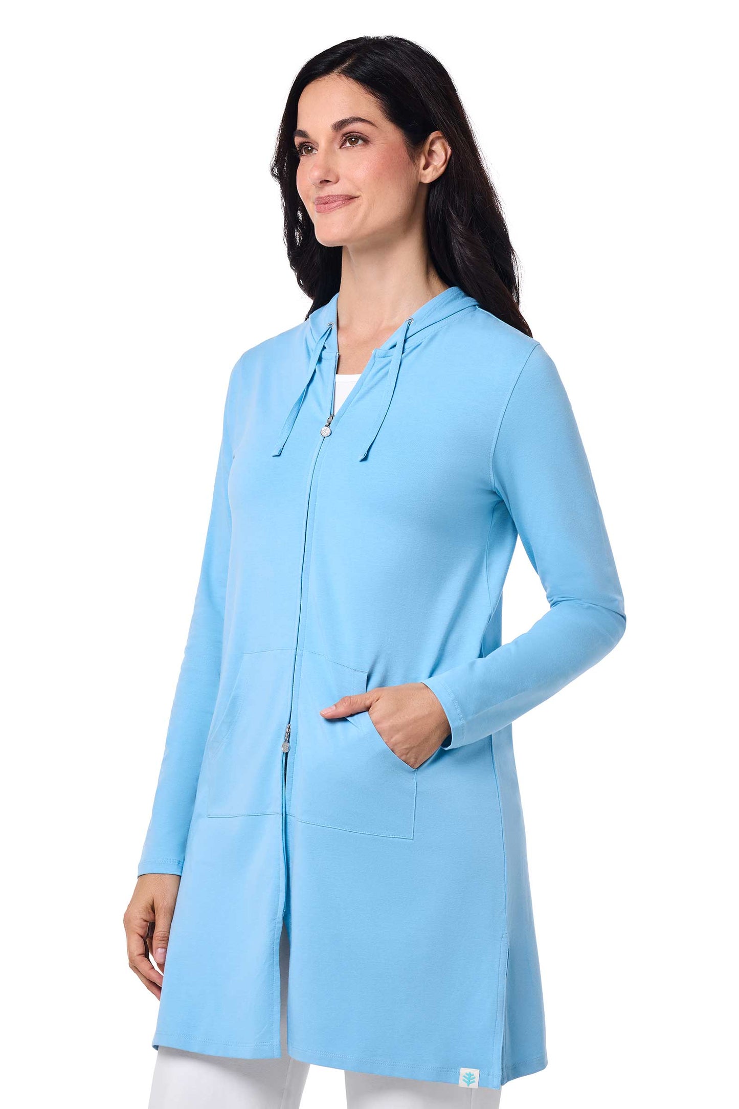 Women's Cabana Hoodie | Arctic Blue