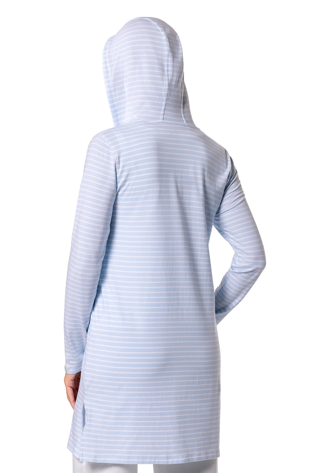 Women's Cabana Hoodie | Skyride/White Stripe